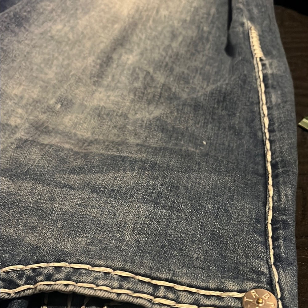 True Religion Ricky Blue Denim Jeans size 42 - Picture 4 of 5